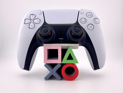 🎮 DualSense (PS5) Controller Stand - Classic Color Icons