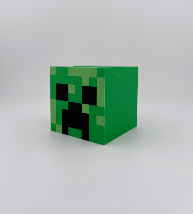 Universal Controller Stand - Minecraft Creeper Theme (Customizable Name Base)