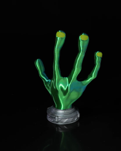 👽 Alien Hand Controller Stand - Futuristic Style